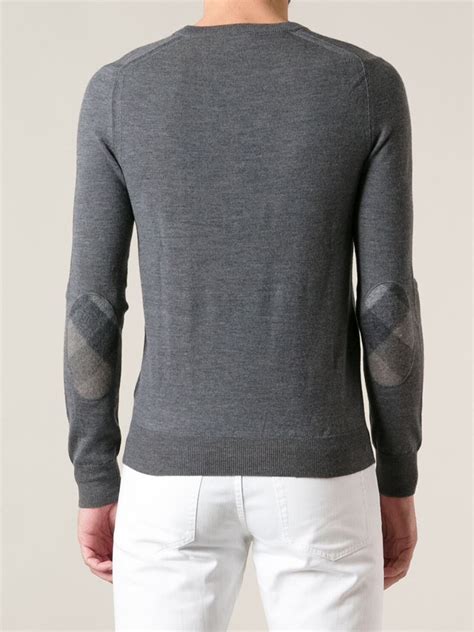 mens burberry sweater with elbow patches|Burberry Elbow Patch In Men's Sweaters for sale .